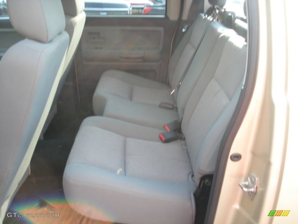 2011 Dakota Big Horn Crew Cab 4x4 - White Gold Metallic / Dark Slate Gray/Medium Slate Gray photo #16
