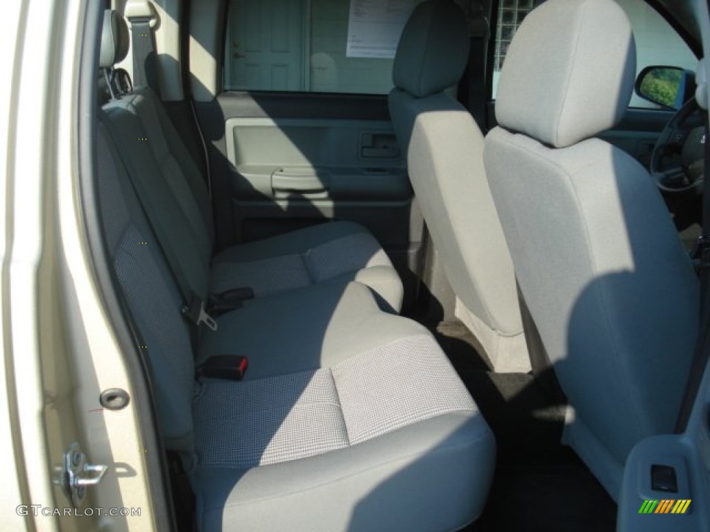 2011 Dakota Big Horn Crew Cab 4x4 - White Gold Metallic / Dark Slate Gray/Medium Slate Gray photo #18