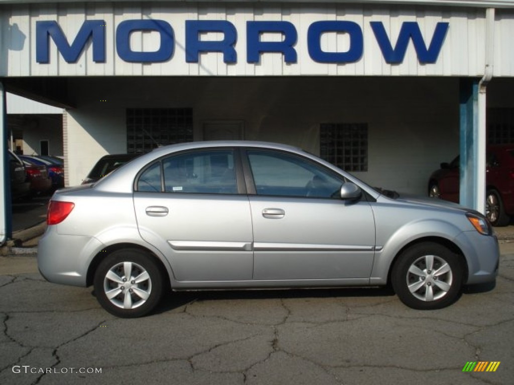 2011 Rio LX - Clear Silver / Gray photo #1