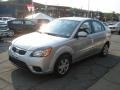 2011 Clear Silver Kia Rio LX  photo #4