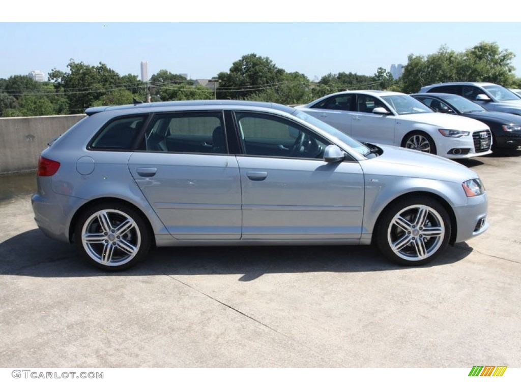 Monza Silver Metallic 2012 Audi A3 2.0 TDI Exterior Photo #69963571