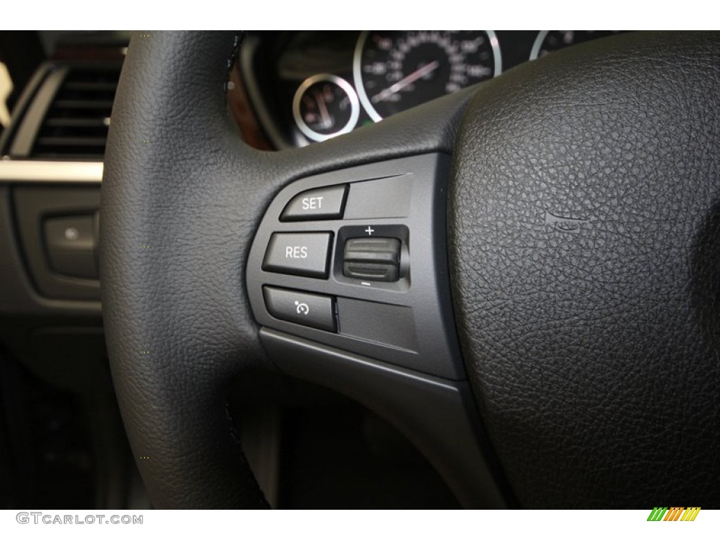 2013 3 Series 328i Sedan - Mineral Grey Metallic / Black photo #23