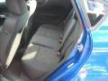 Charcoal Black/Blue Cloth 2011 Ford Fiesta SE Hatchback Interior Color
