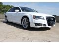 Glacier White Metallic 2013 Audi A8 L 3.0T quattro