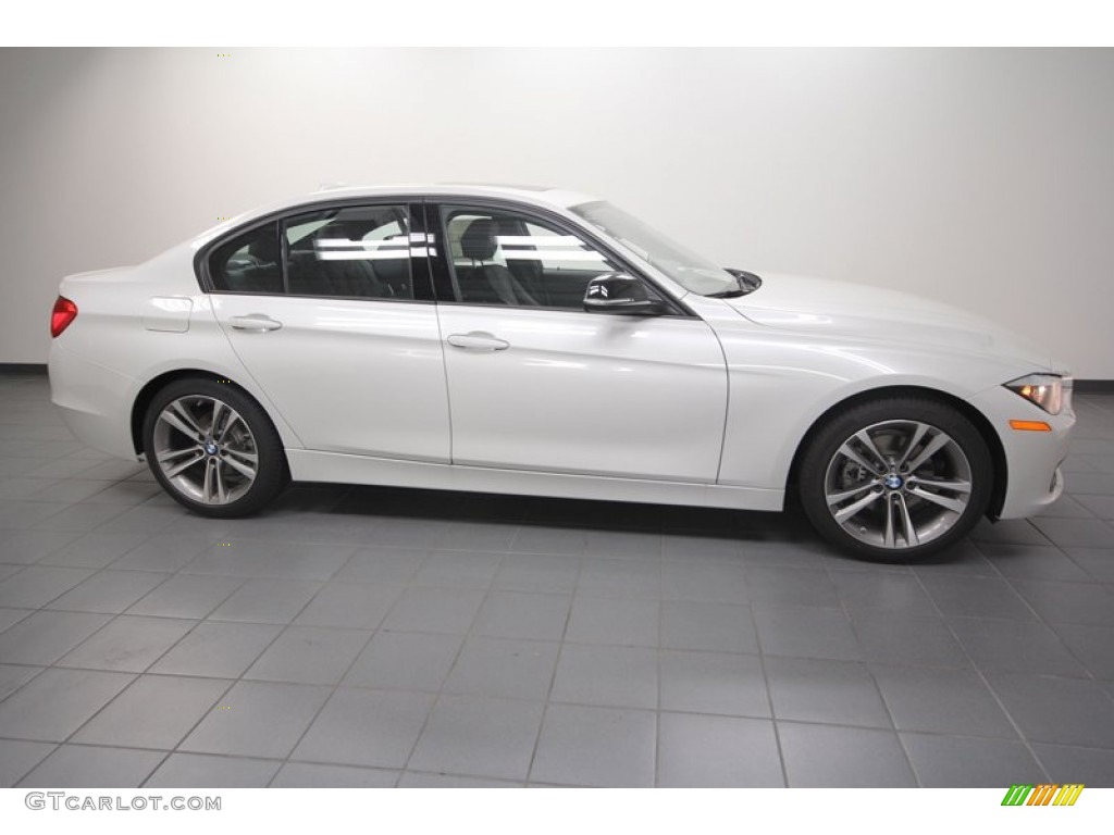 Mineral White Metallic 2012 BMW 3 Series 328i Sedan Exterior Photo #69965104