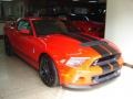 2013 Race Red Ford Mustang Shelby GT500 SVT Performance Package Coupe  photo #1