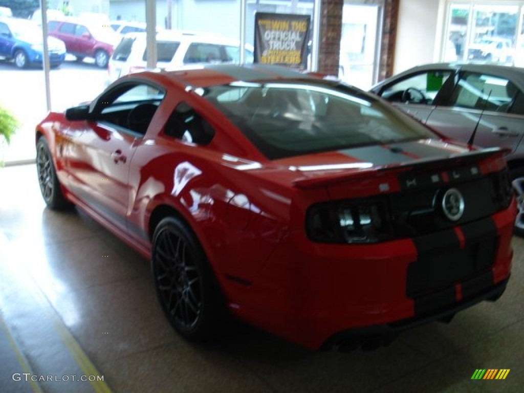 2013 Mustang Shelby GT500 SVT Performance Package Coupe - Race Red / Shelby Charcoal Black/Black Accent Recaro Sport Seats photo #5
