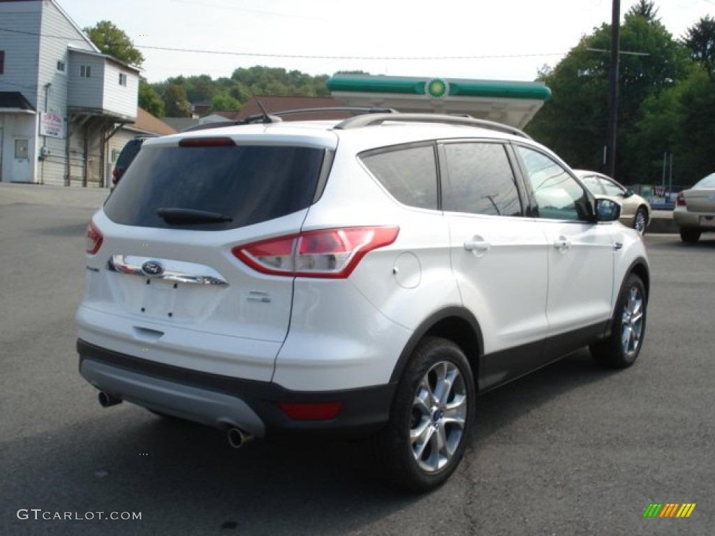 2013 Escape SEL 1.6L EcoBoost 4WD - White Platinum Metallic Tri-Coat / Medium Light Stone photo #7