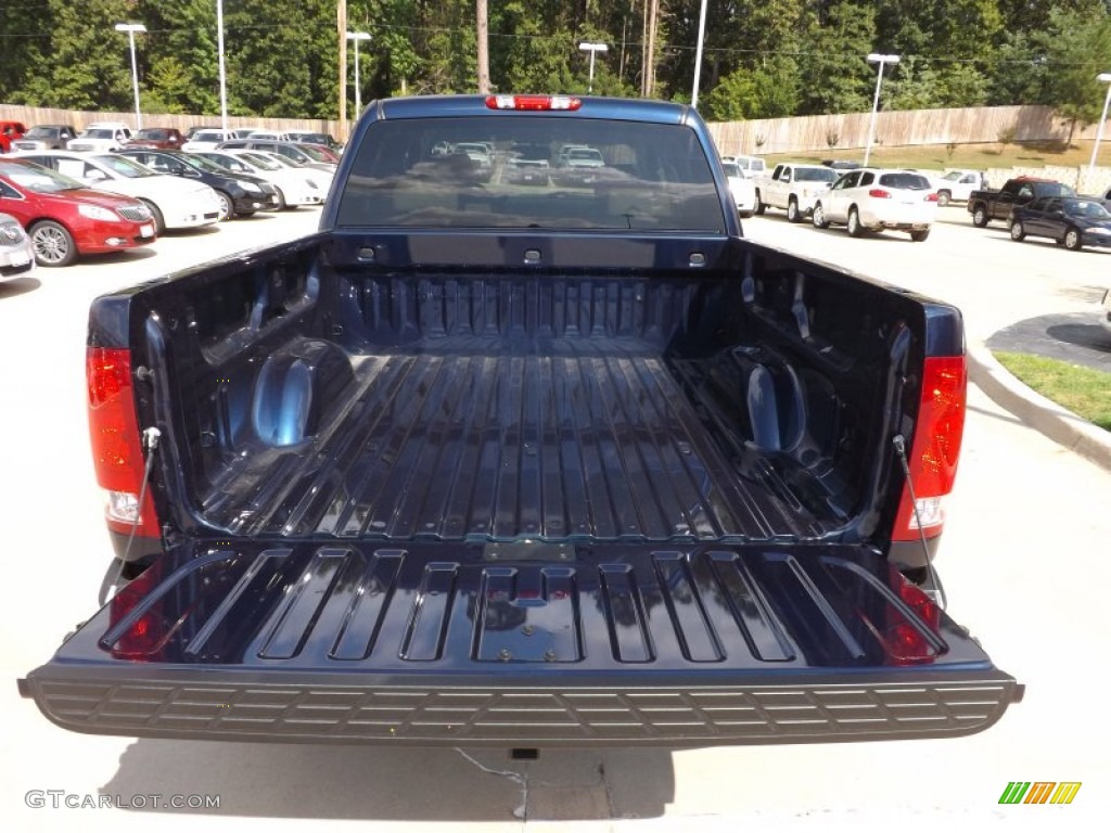 2012 Sierra 1500 SLT Crew Cab 4x4 - Midnight Blue Metallic / Very Dark Cashmere/Light Cashmere photo #19