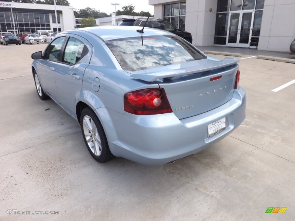 2013 Avenger SE V6 - Crystal Blue Pearl / Black photo #3