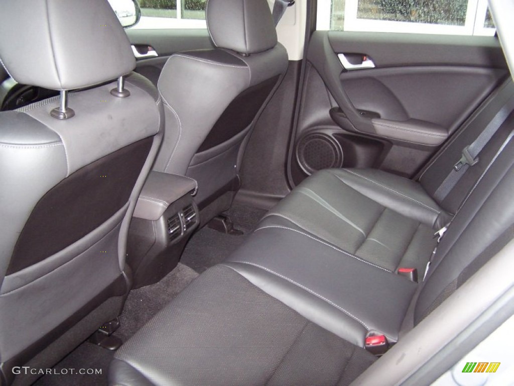Ebony Interior 2011 Acura TSX Sport Wagon Photo #69967873