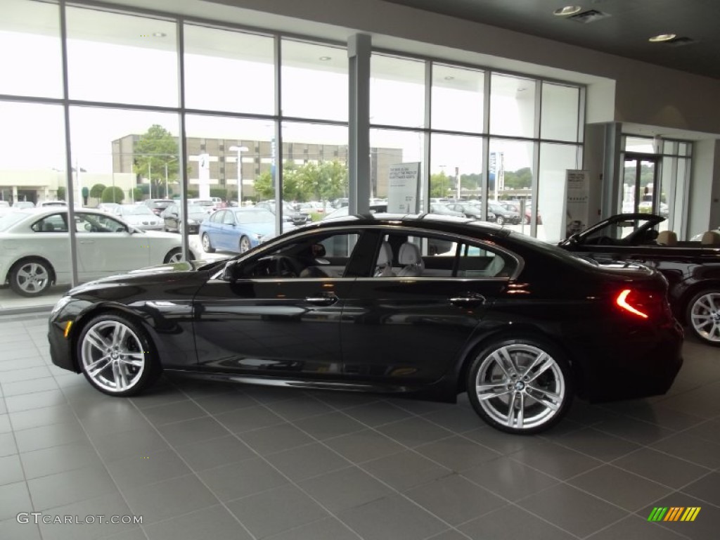 Black Sapphire Metallic 2013 BMW 6 Series 650i Gran Coupe Exterior Photo #69968263