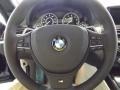 Ivory White 2013 BMW 6 Series 650i Gran Coupe Steering Wheel