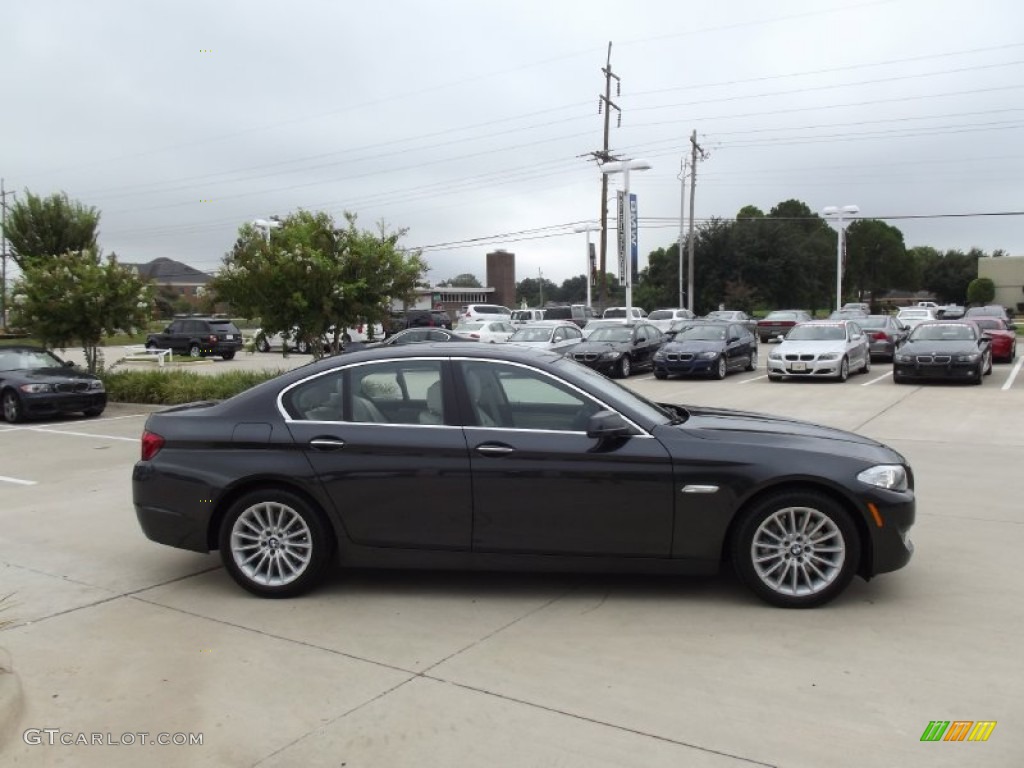 Black Sapphire Metallic 2013 BMW 5 Series 535i Sedan Exterior Photo #69968542