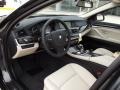 Oyster/Black Prime Interior Photo for 2013 BMW 5 Series #69968626