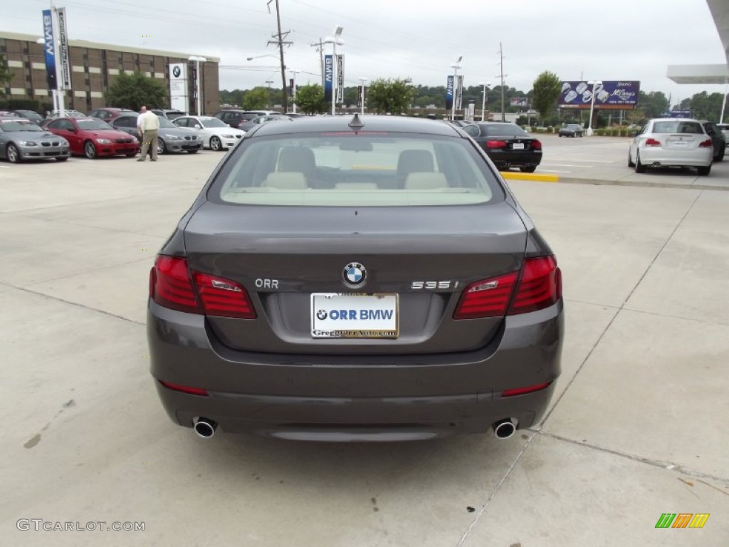 2013 5 Series 535i Sedan - Mojave Metallic / Venetian Beige photo #8