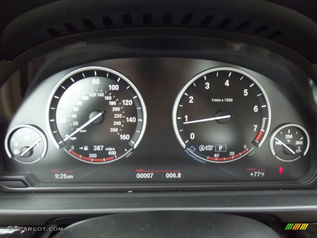 2013 BMW 5 Series 535i Sedan Gauges Photo #69968717