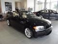 Jet Black - 1 Series 135i Convertible Photo No. 2