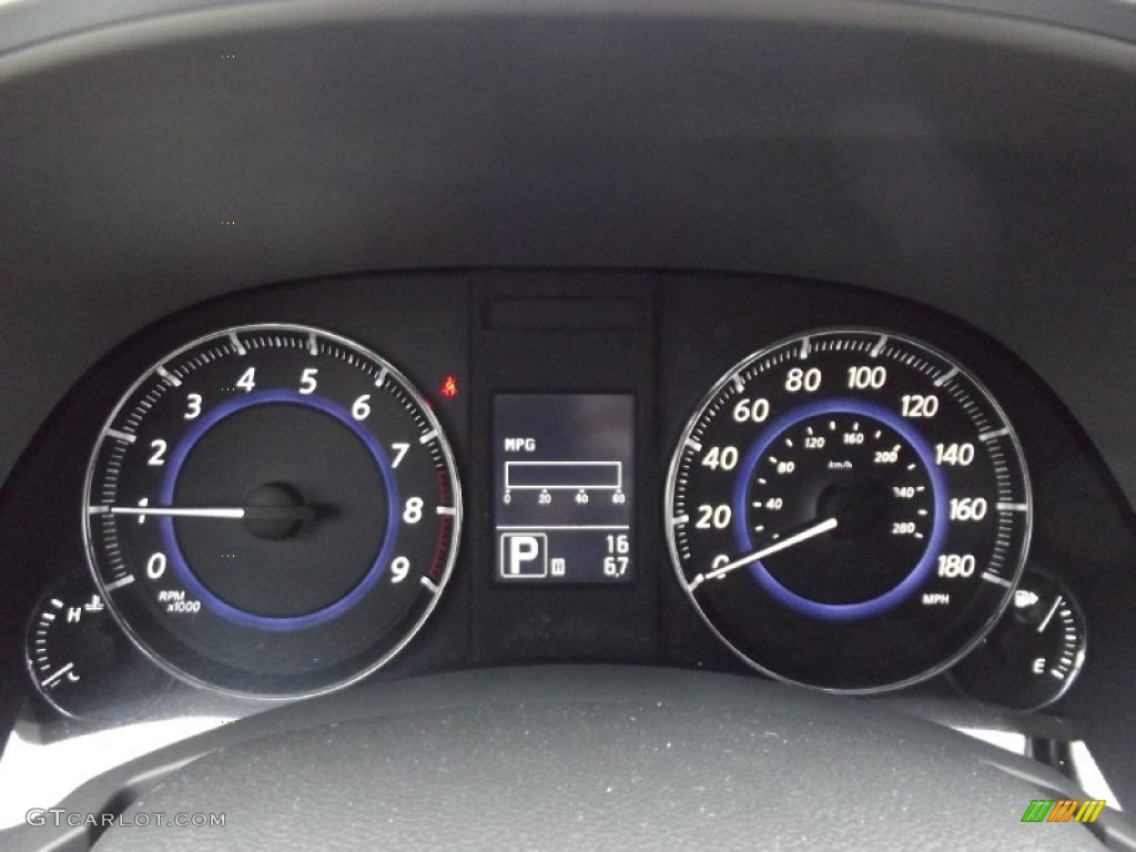 2013 Infiniti FX 37 Gauges Photo #69969235