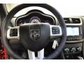 Black/Red 2012 Dodge Avenger SXT Plus Steering Wheel