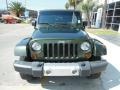 2009 Jeep Green Metallic Jeep Wrangler Sahara 4x4  photo #2