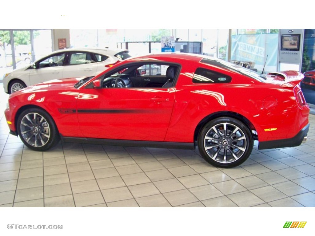 2012 Mustang C/S California Special Coupe - Race Red / Charcoal Black/Carbon Black photo #7