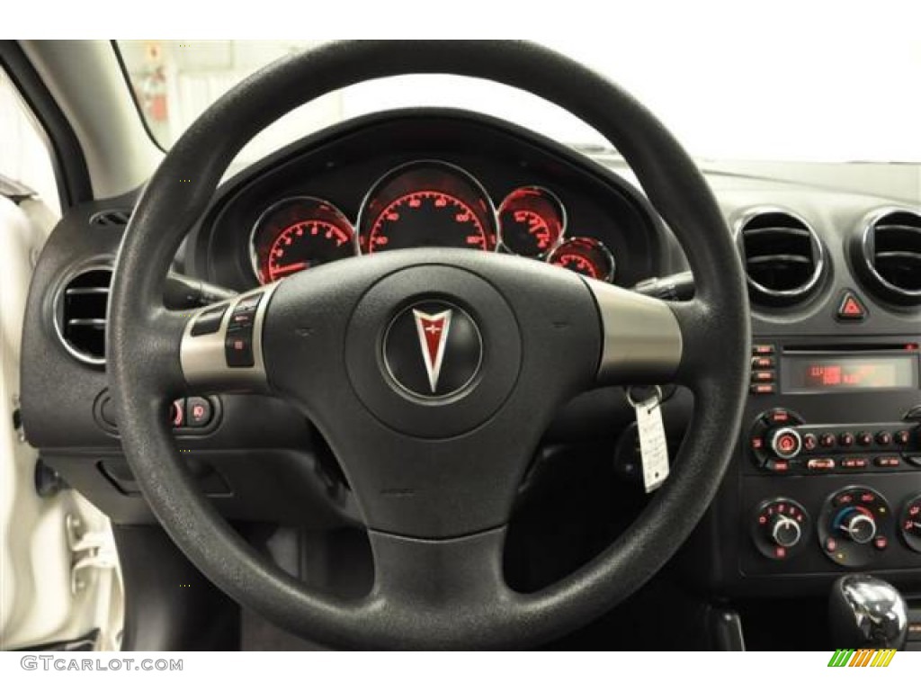 2007 Pontiac G6 V6 Sedan Steering Wheel Photos