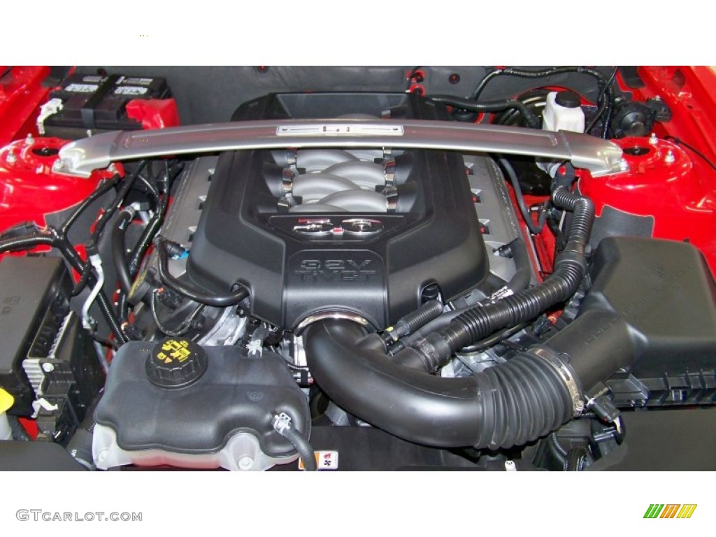 2012 Ford Mustang C/S California Special Coupe 5.0 Liter DOHC 32-Valve Ti-VCT V8 Engine Photo #69970108