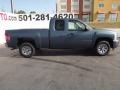 2009 Blue Granite Metallic Chevrolet Silverado 1500 LS Extended Cab  photo #8