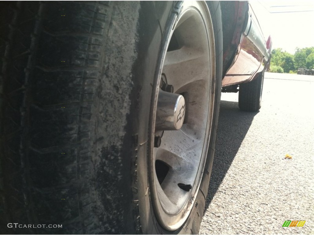 1995 S10 LS Regular Cab - Victory Red / Gray photo #2