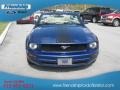 2008 Vista Blue Metallic Ford Mustang V6 Deluxe Convertible  photo #3