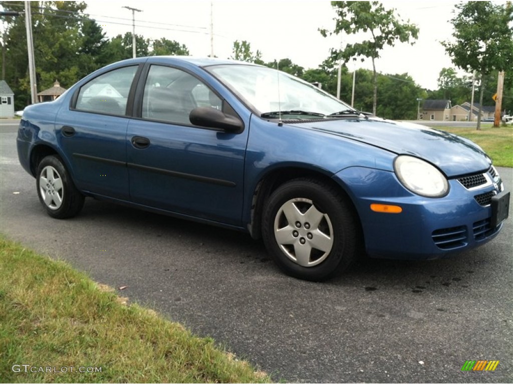 Atlantic Blue Pearl 2003 Dodge Neon SE Exterior Photo #69971449