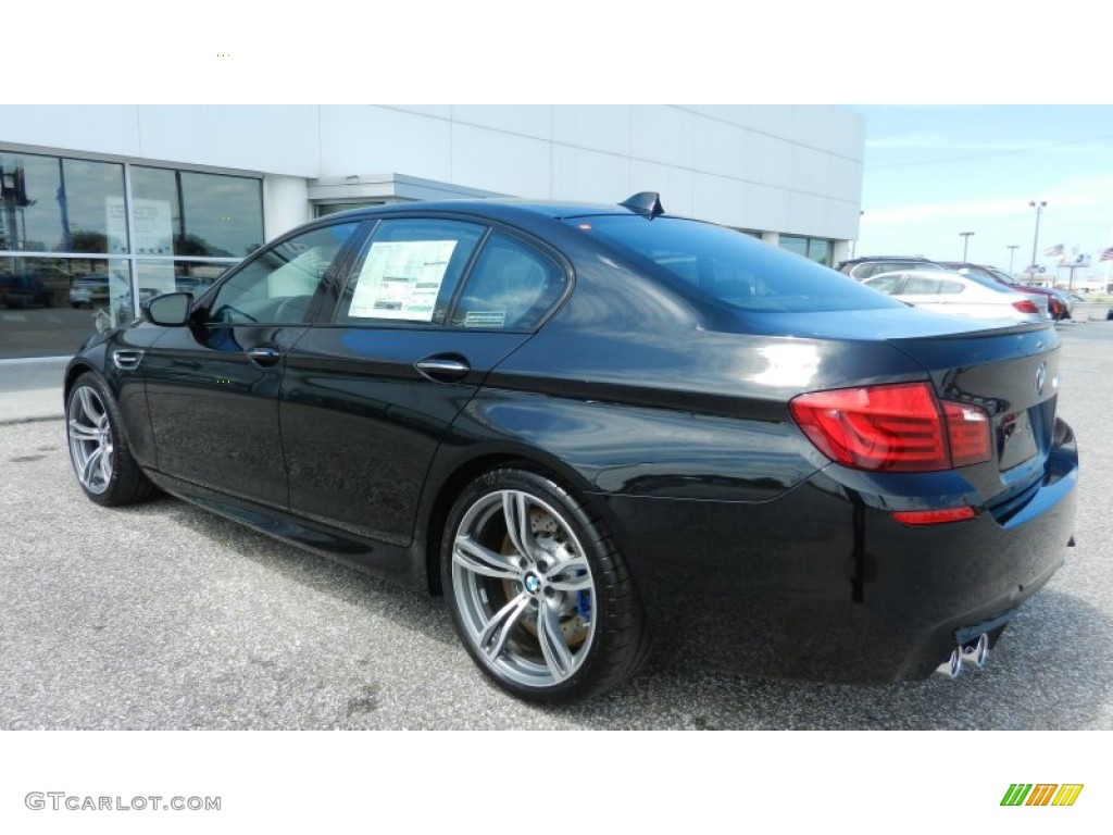Black Sapphire Metallic 2013 BMW M5 Sedan Exterior Photo #69971542