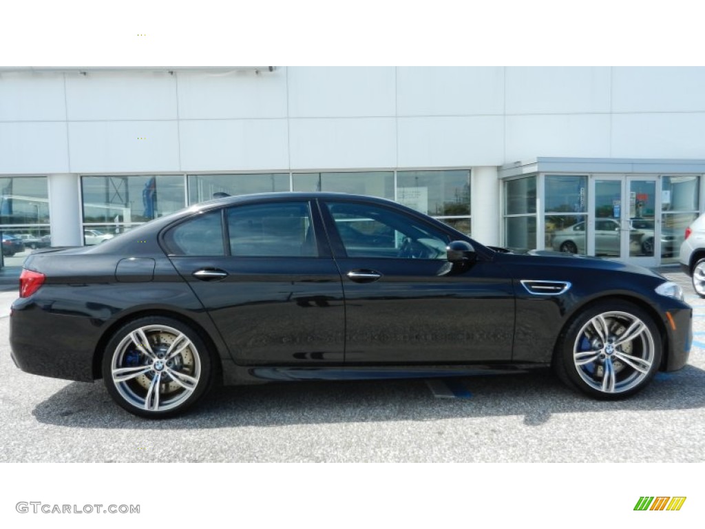 Black Sapphire Metallic 2013 BMW M5 Sedan Exterior Photo #69971551