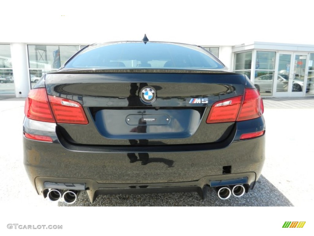 Black Sapphire Metallic 2013 BMW M5 Sedan Exterior Photo #69971628