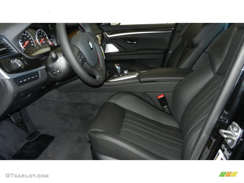 Black Interior 2013 BMW M5 Sedan Photo #69971668