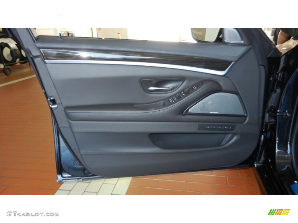 2013 BMW M5 Sedan Black Door Panel Photo #69971725