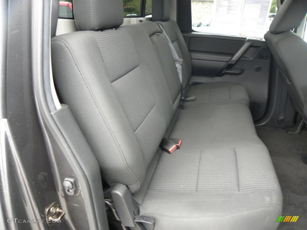 Charcoal Interior 2012 Nissan Titan SV Crew Cab Photo #69971950