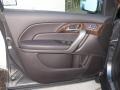2012 Acura MDX Ebony Interior Door Panel Photo