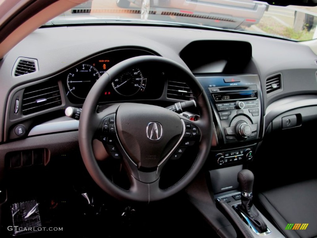 2013 Acura ILX 2.0L Ebony Dashboard Photo #69972670