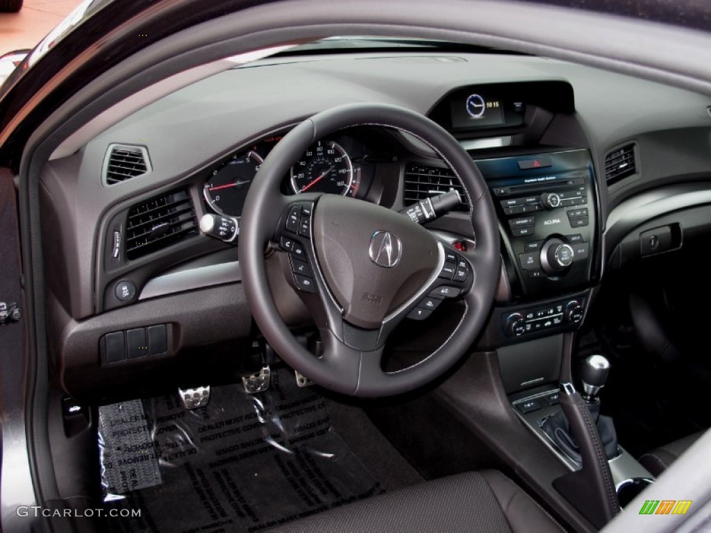 2013 Acura ILX 2.4L Ebony Dashboard Photo #69973027