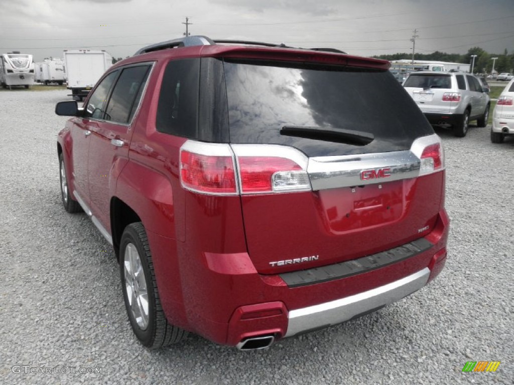 2013 Terrain Denali AWD - Crystal Red Tintcoat / Jet Black photo #19