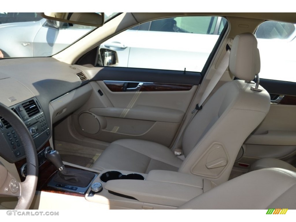 2010 C 300 Luxury - Sand Beige Metallic / Almond/Mocha photo #5