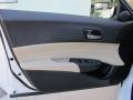 Parchment 2013 Acura ILX 1.5L Hybrid Technology Door Panel