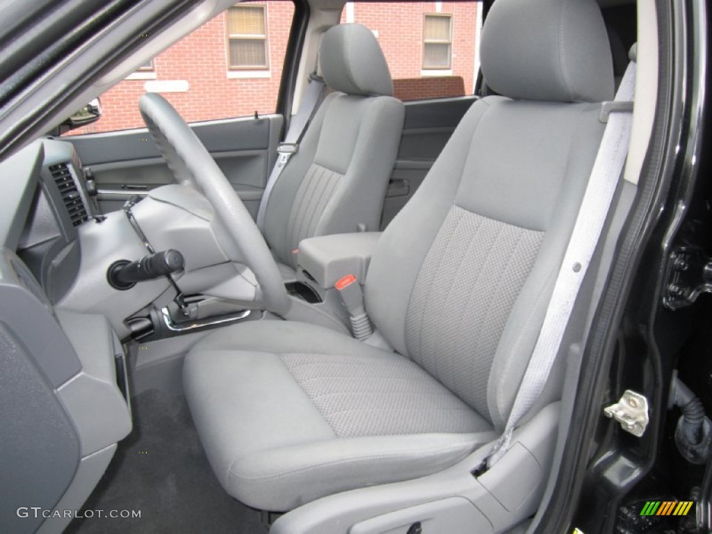 Medium Slate Gray Interior 2005 Jeep Grand Cherokee Laredo 4x4 Photo #69974290