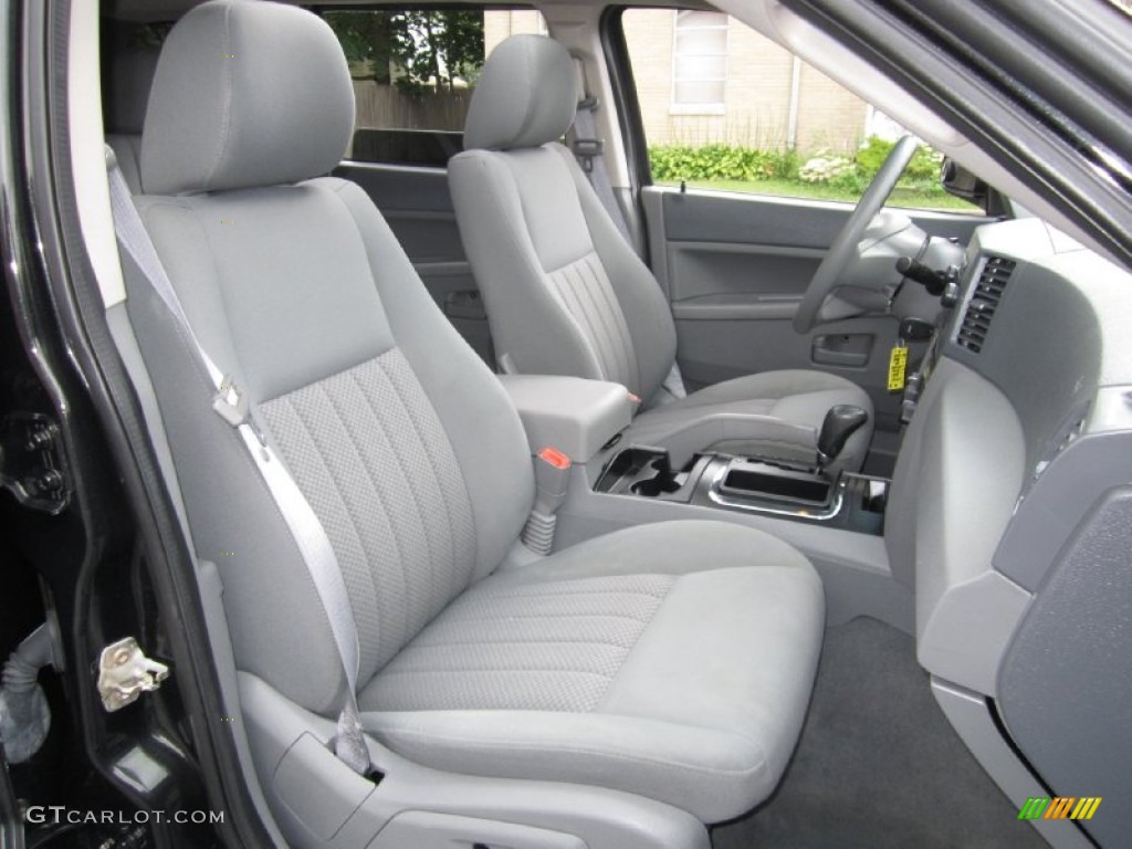 Medium Slate Gray Interior 2005 Jeep Grand Cherokee Laredo 4x4 Photo #69974299