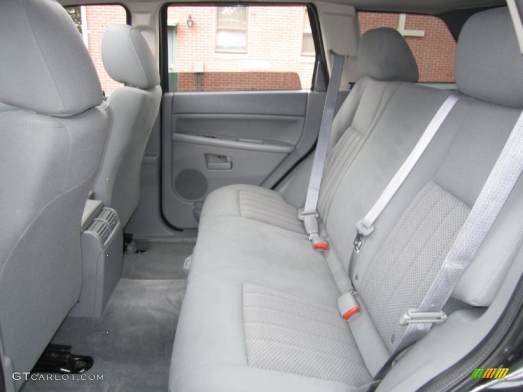 Medium Slate Gray Interior 2005 Jeep Grand Cherokee Laredo 4x4 Photo #69974326