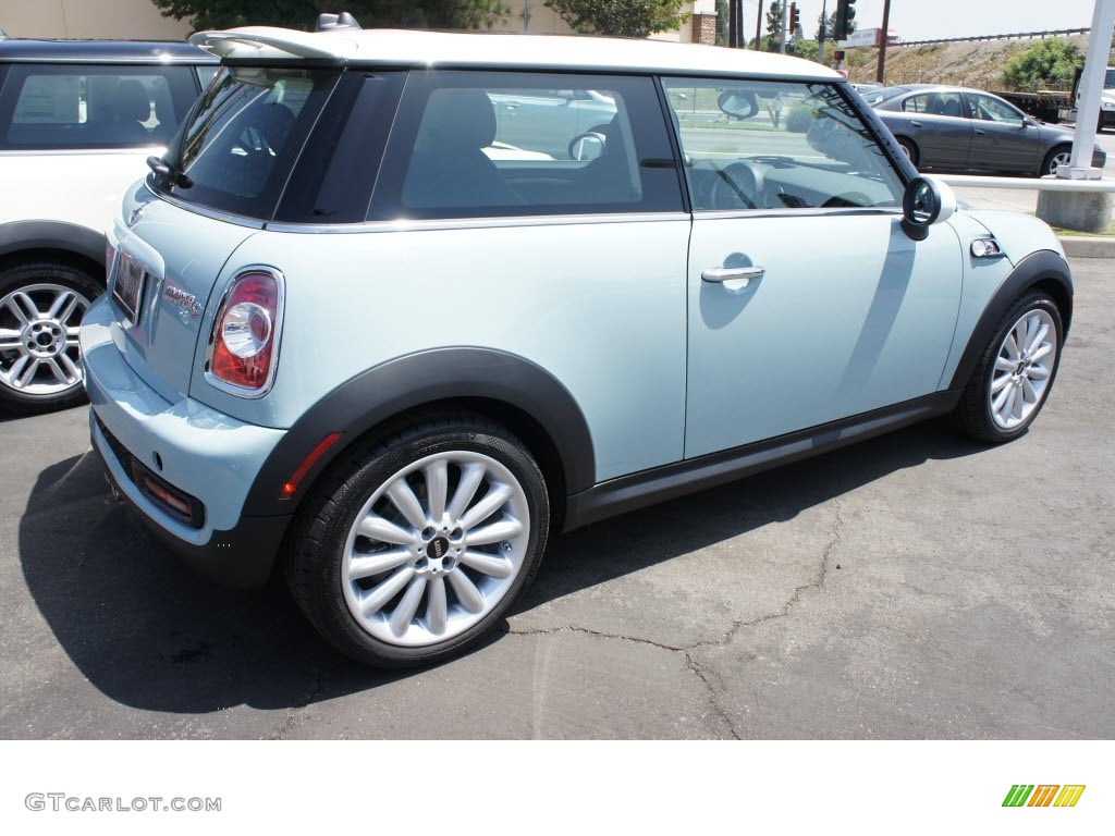 2013 Ice Blue Mini Cooper S