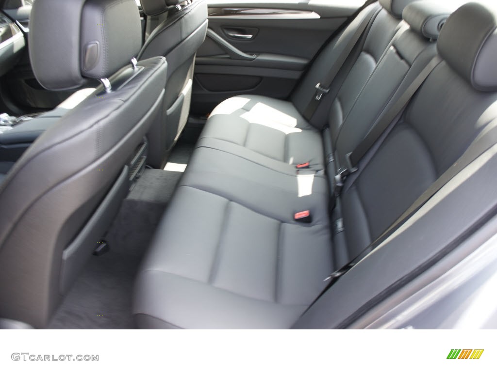 Black Interior 2013 BMW 5 Series 535i Sedan Photo #69974722