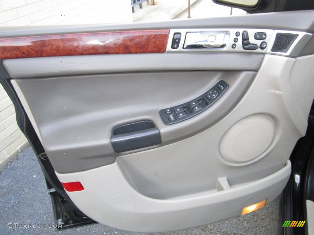 2004 Chrysler Pacifica AWD Light Taupe Door Panel Photo #69974734